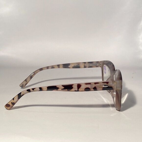 1096 Claudia 2.5 Black Pink Tortoise Reading Glasses Square Concave Readers N… - Picture 6 of 9